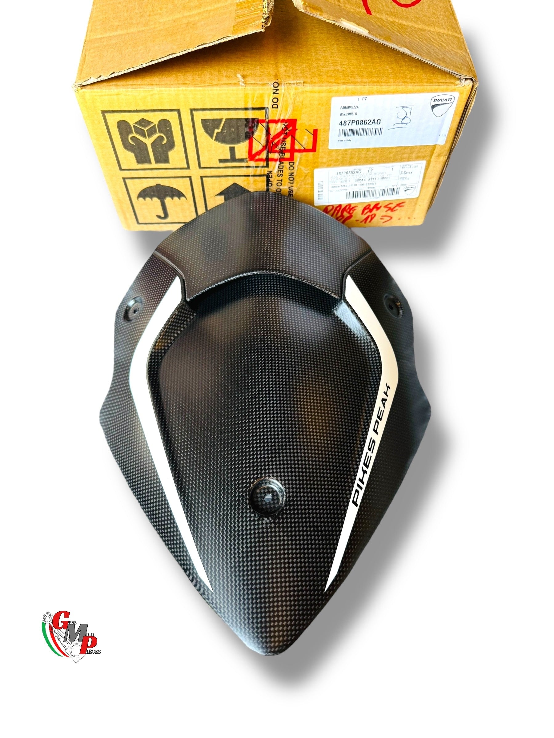 Parabrisas de carbono NUEVO - Ducati