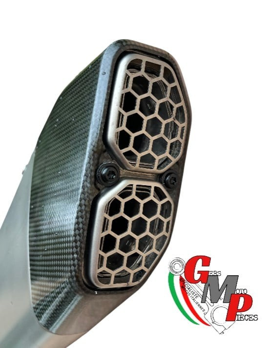 Escape de titanio Akrapovic para línea completa - Ducati
