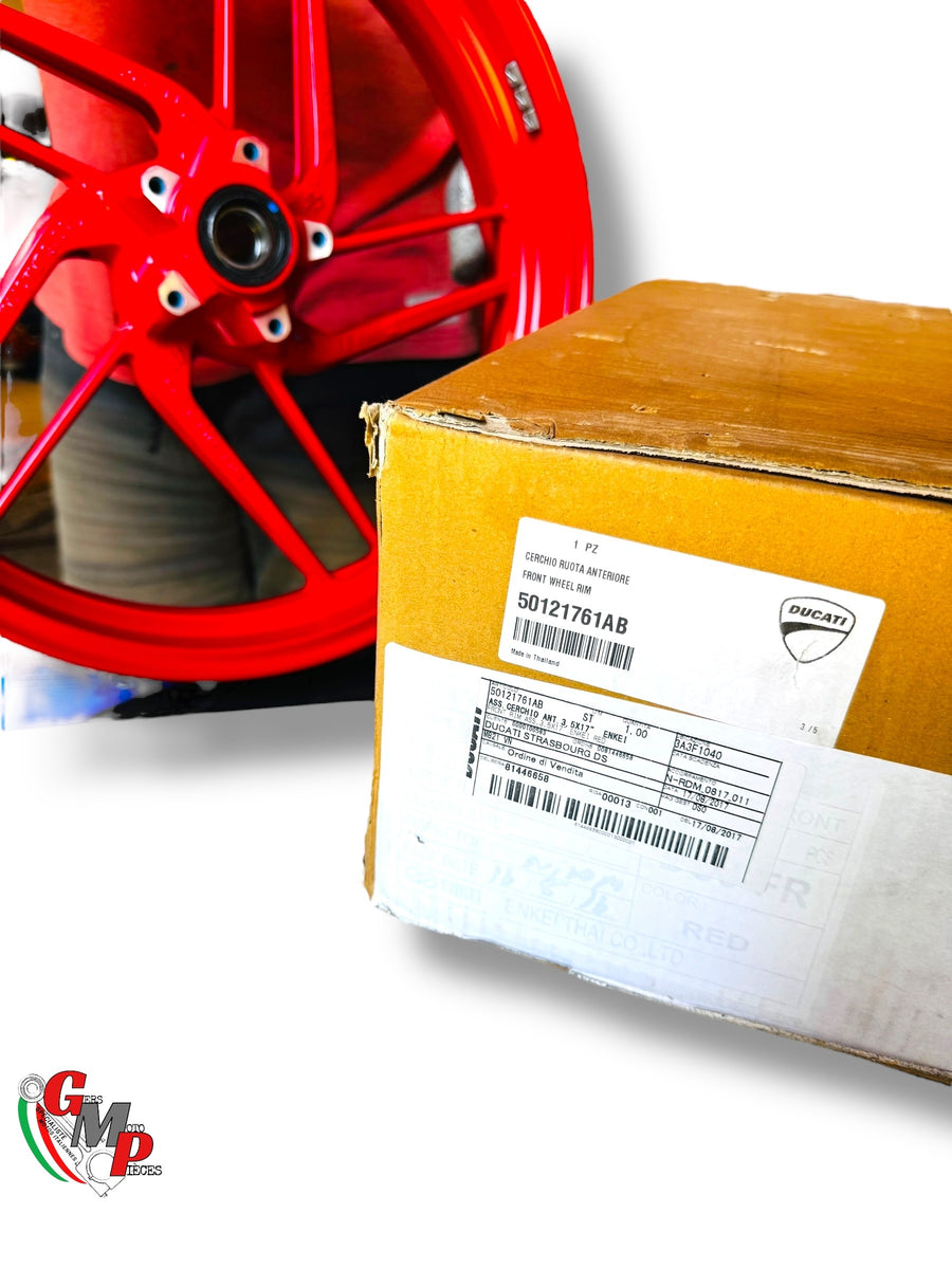 Llanta rueda delantera roja NUEVA - Ducati