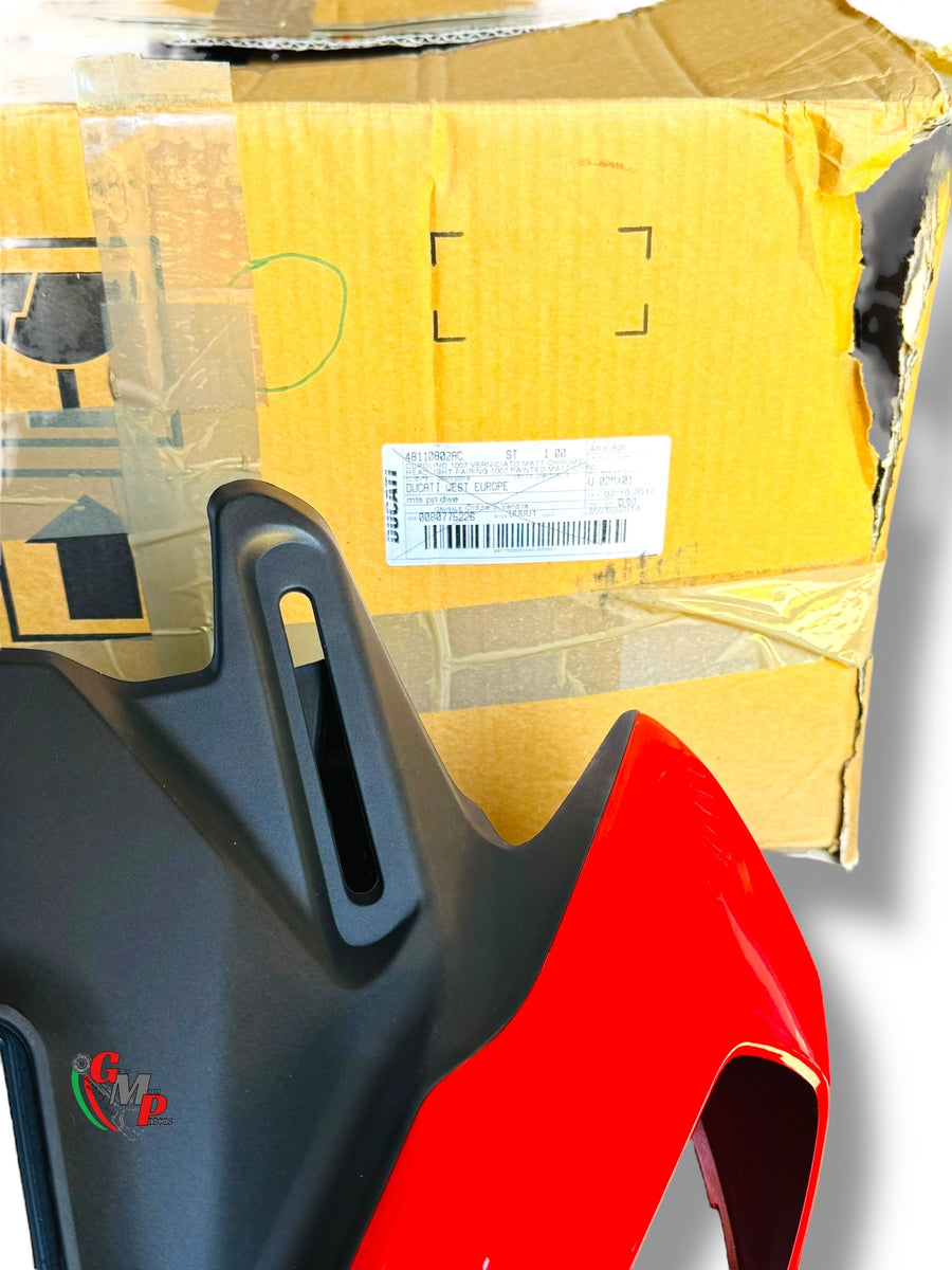 Carenado de faro delantero Rojo NUEVO - DUCATI