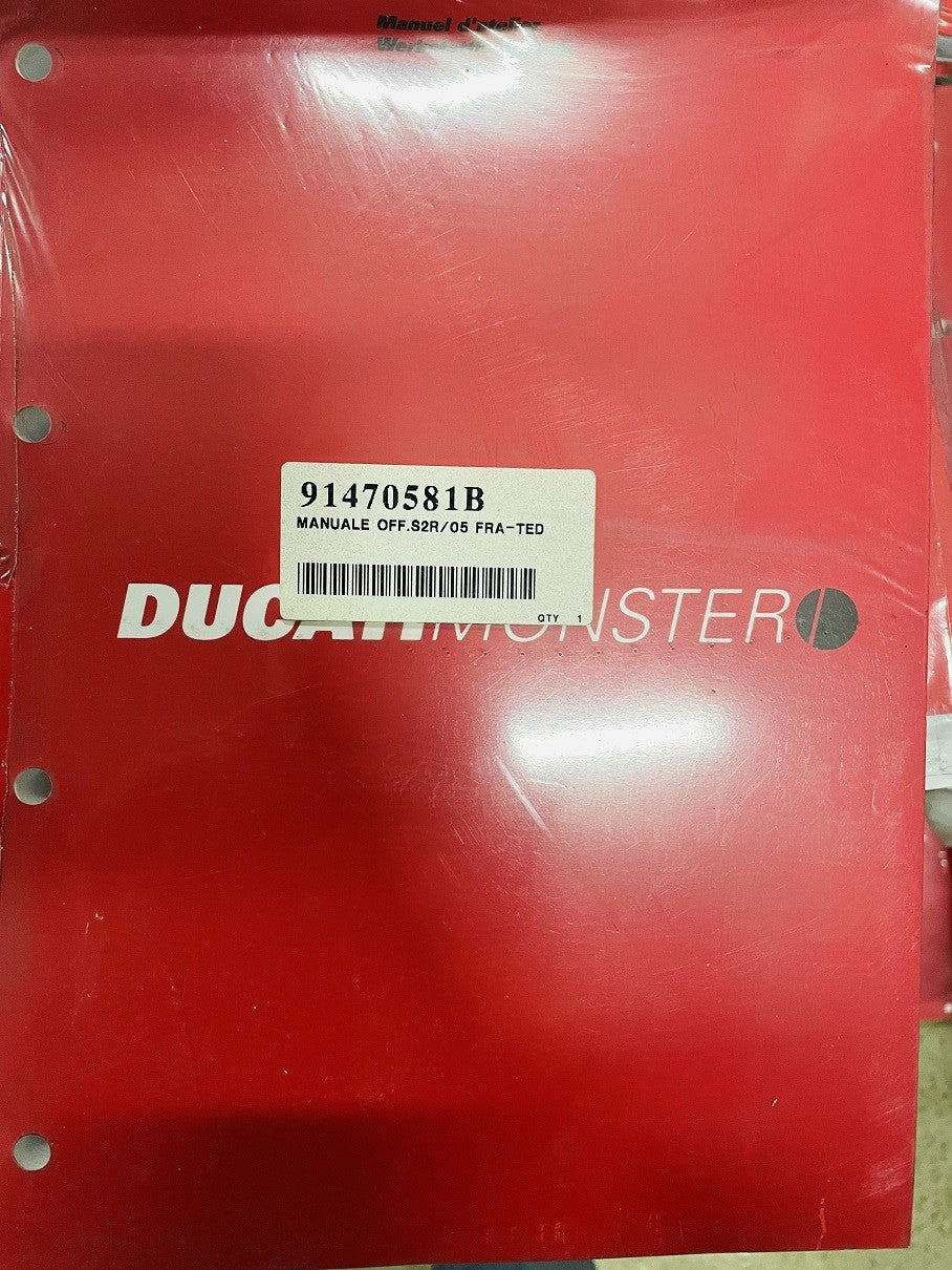 NUEVO MANUAL DE TALLER en francés - Ducati Monster 800 S2R 2005