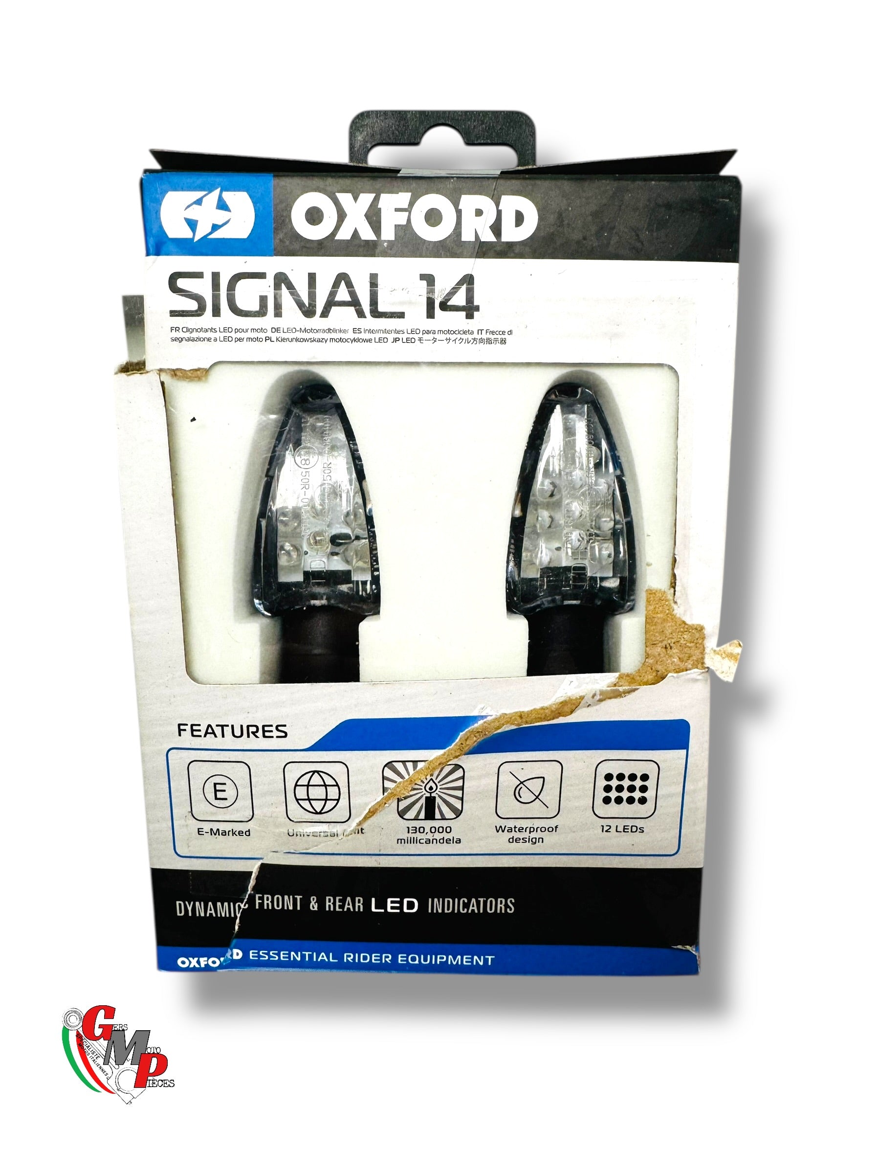 Par de indicadores de final de bocina universales