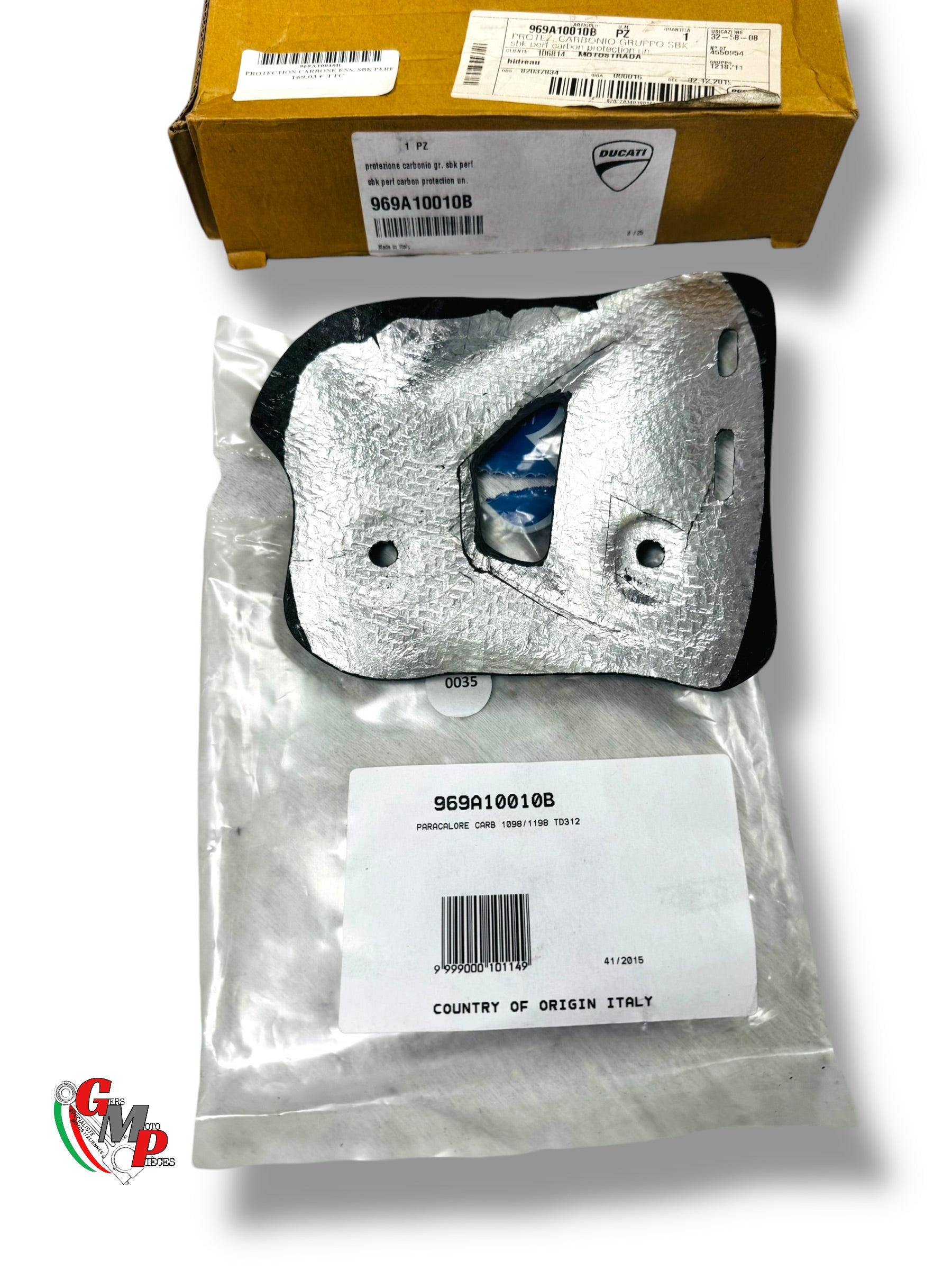 Protección Colector Escape Carbono NUEVA - Ducati Performance