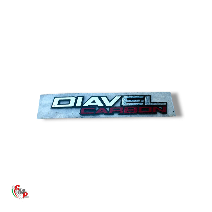 Emblema Diavel Carbono Derecho NUEVO - Ducati