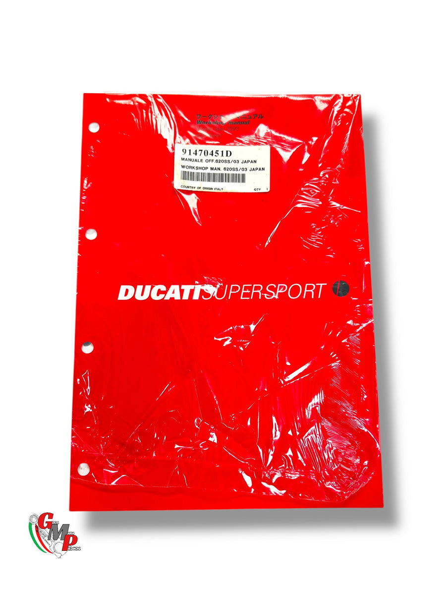 Manual de taller 620SS 2003 Jap/Inglés NUEVO - Ducati