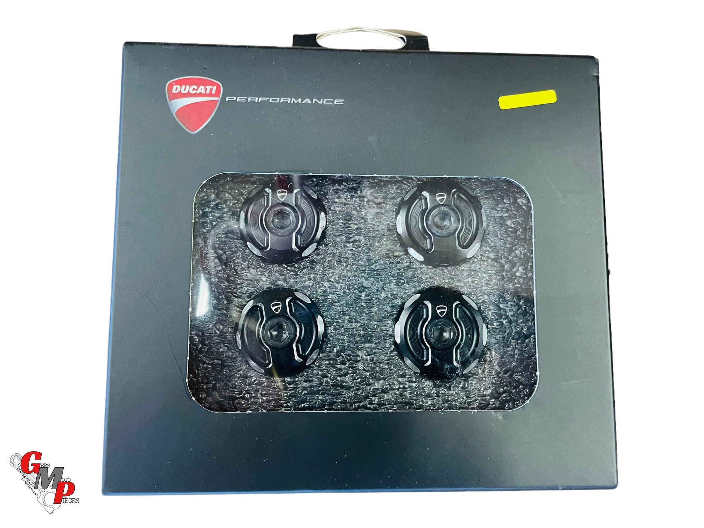 Nuevo kit de tapones de chasis negros - Ducati