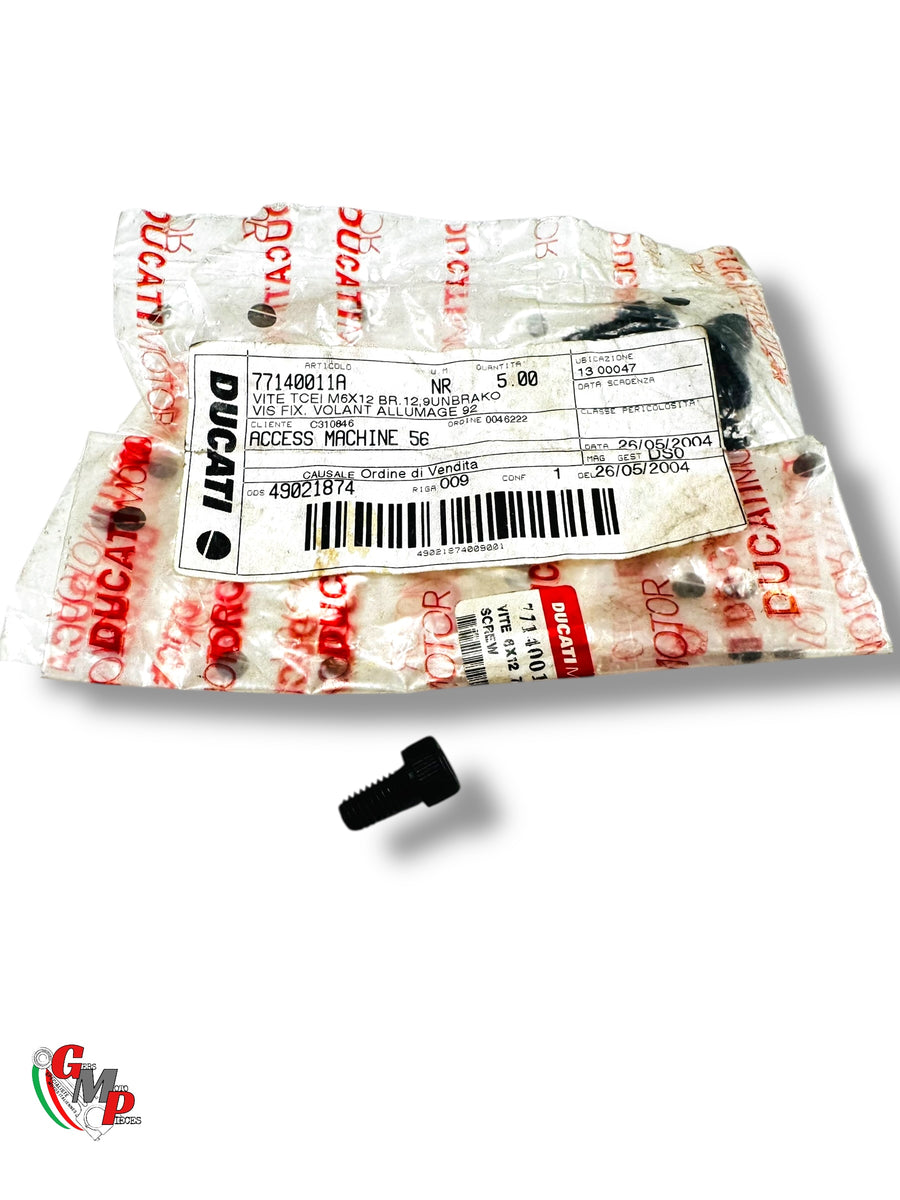 Tornillo M6X12 Fijación PickUp o Volante Motor NUEVO - Ducati