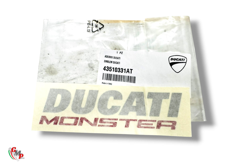 Embleme Ducati Pour Noir NEUF - Ducati