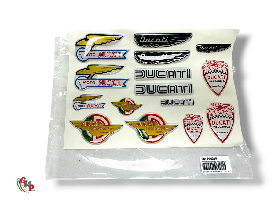 Pegatina Adhesiva Histórica NUEVO - Ducati