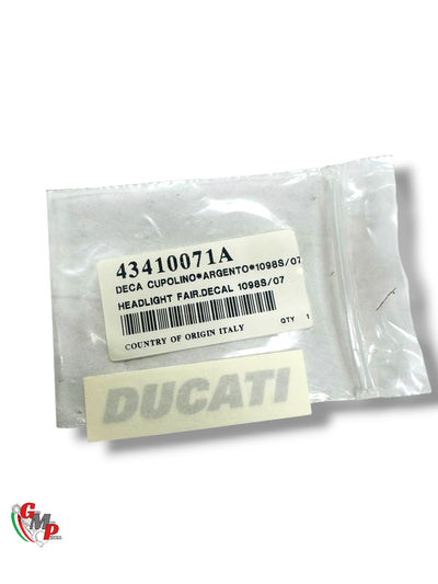 Emblema derecho Ducati NUEVO - Ducati