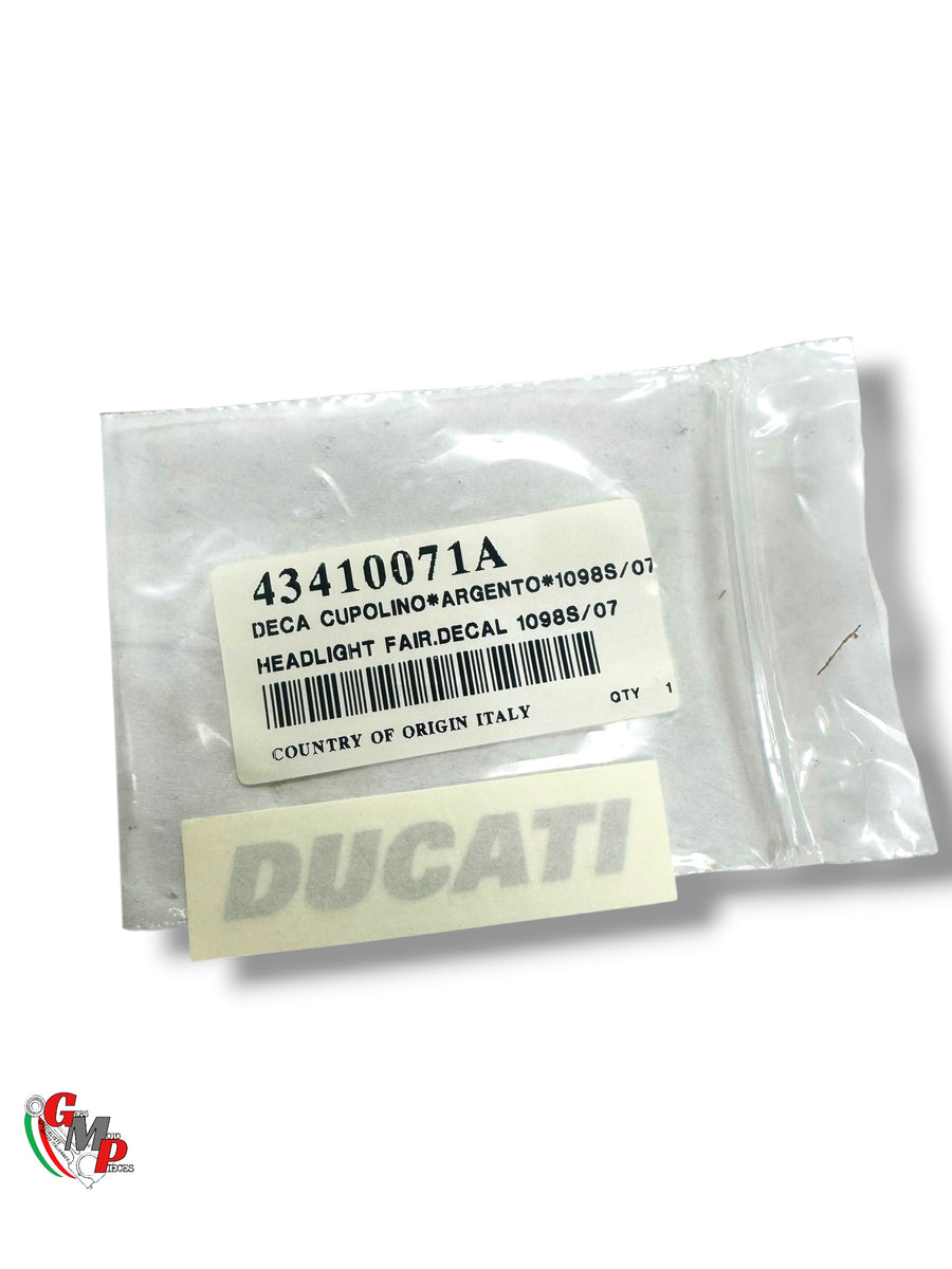 Emblema derecho Ducati NUEVO - Ducati