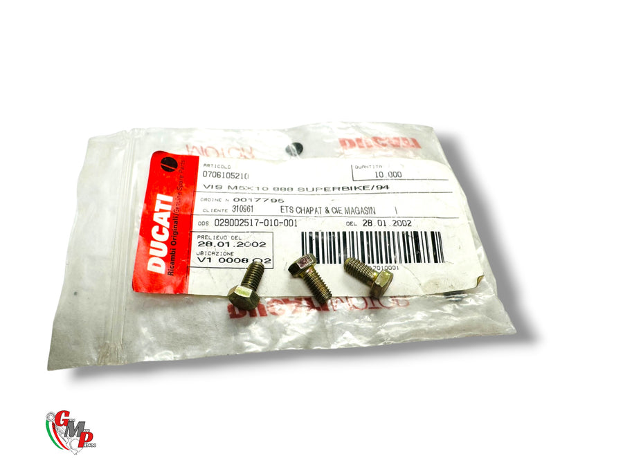 Tornillo M5X10 Bicromatado NUEVO - Ducati
