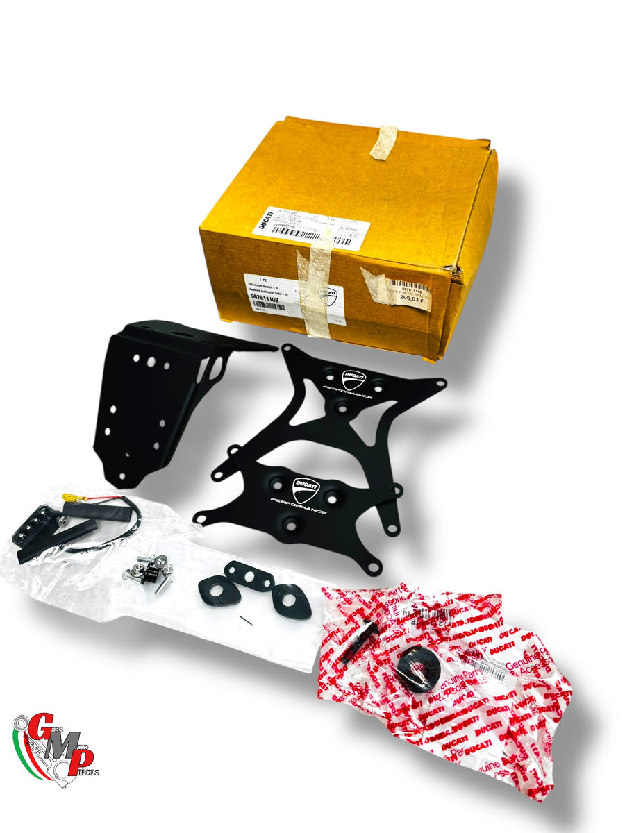 Soporte de matrícula de aluminio NUEVO - Ducati