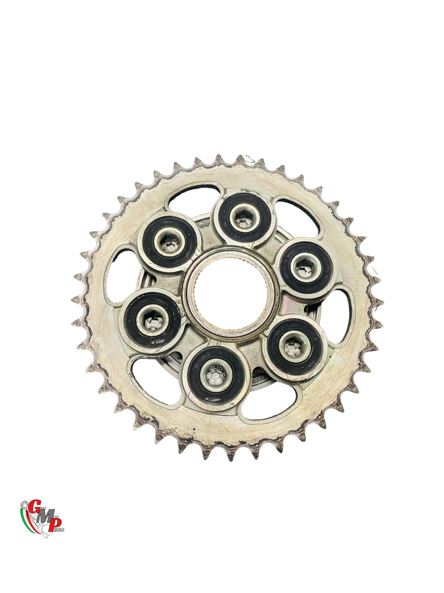 Portacorona con Corona y Silent Block 41 dts - Ducati Monster 1200 1200 R 1200 S Superbike SBK 1199 Panigale R corona final