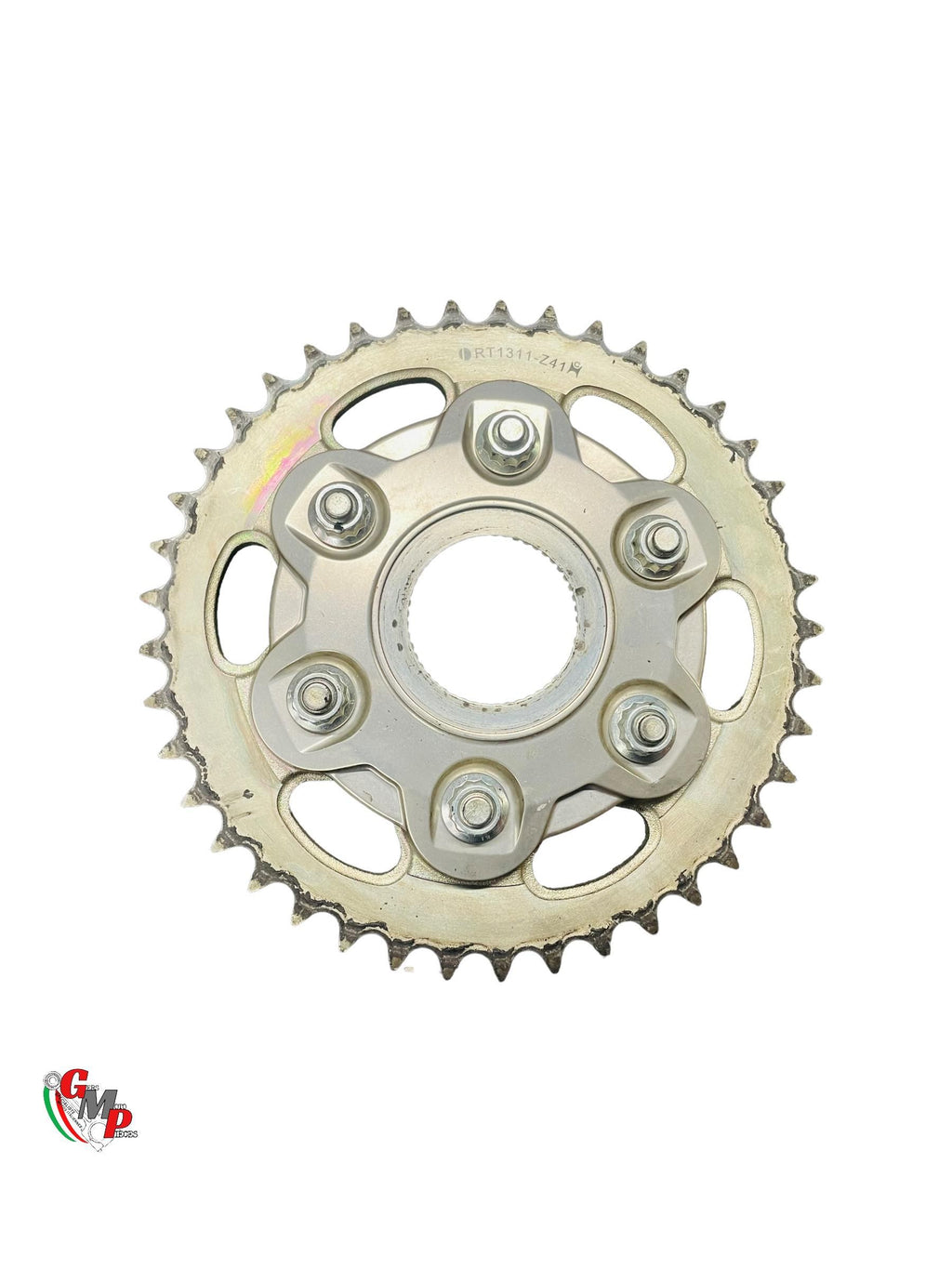 Portacorona con Corona y Silent Block 41 dts - Ducati Monster 1200 1200 R 1200 S Superbike SBK 1199 Panigale R corona final