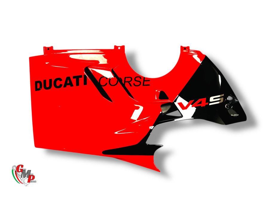 Carenado inferior izquierdo rojo - Ducati