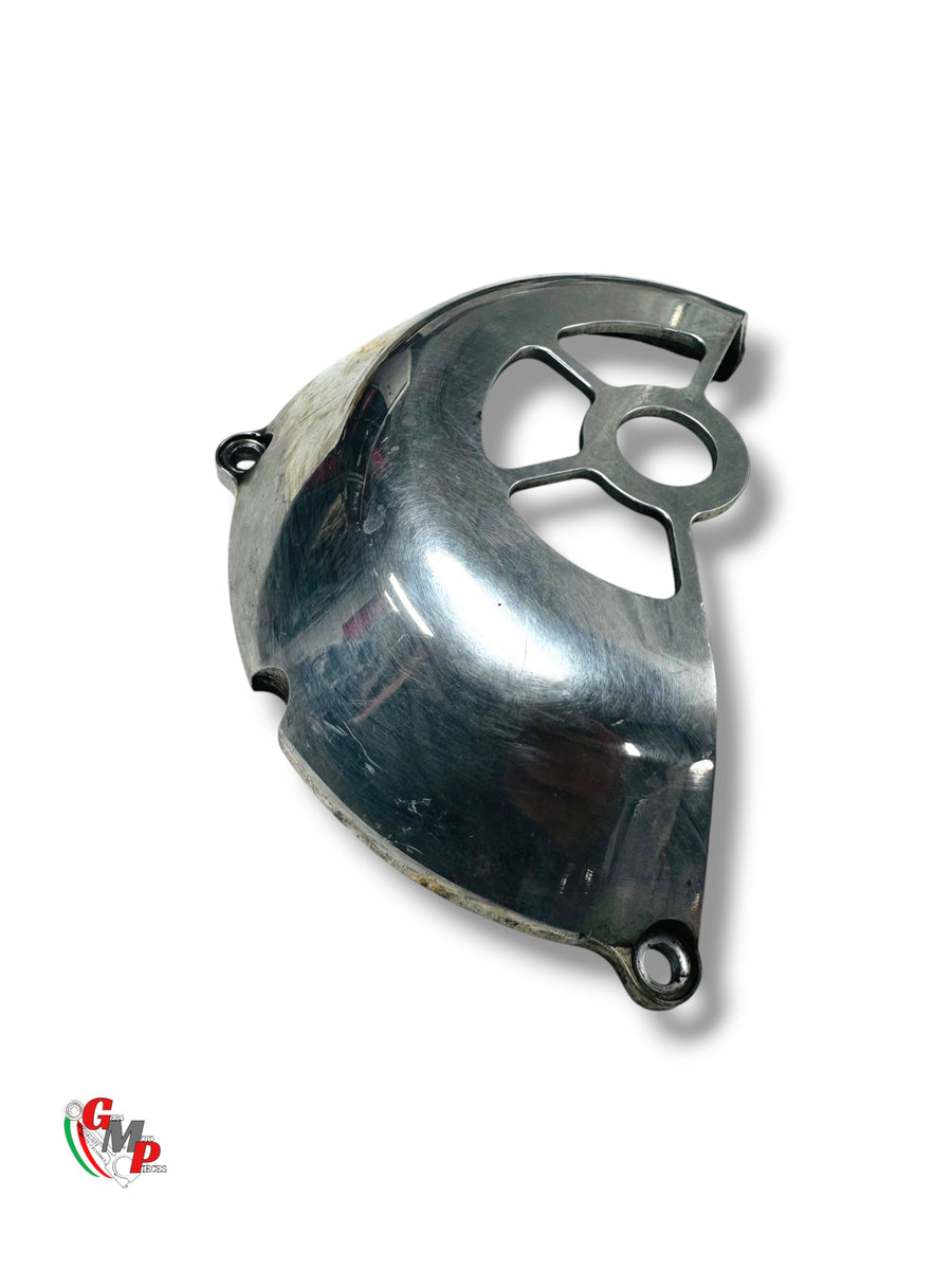 Couvercle Protection Embrayage Ajouré Aluminium Poli - Ducati