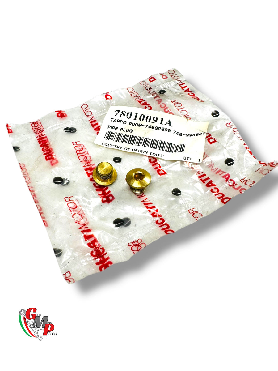 Tapón roscado 1/8 Gas UNI5705 NUEVO - Ducati
