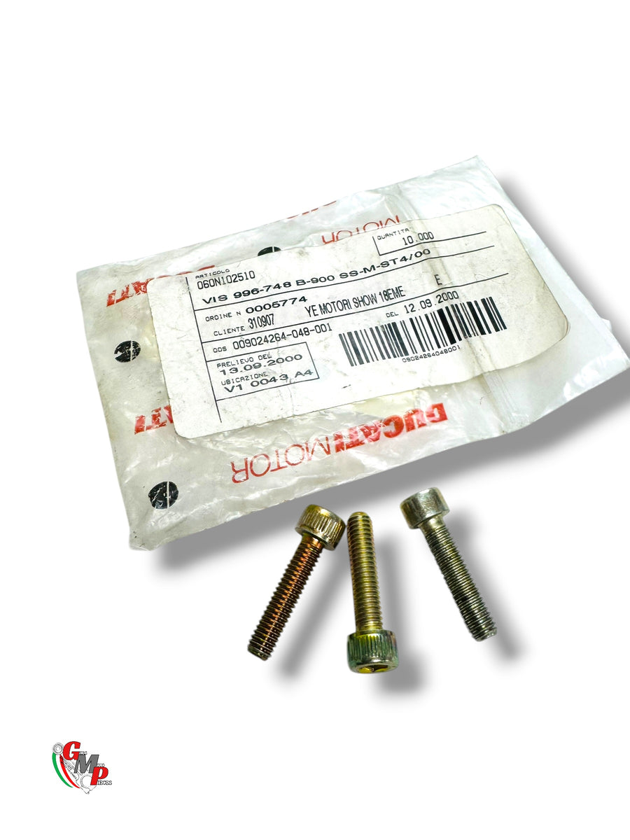 Tornillo Cabeza Hexagonal Hueca M6X25 Bicromatado NUEVO - Ducati
