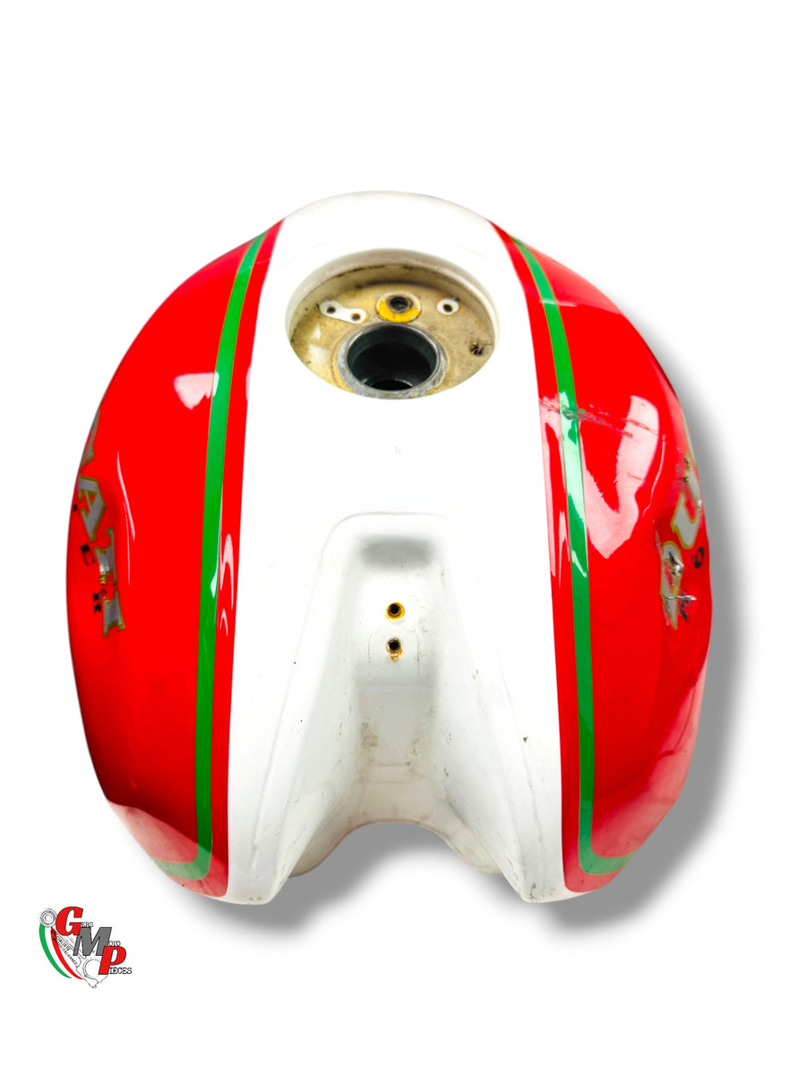 Depósito Combustible Rojo Raya Blanca - Ducati