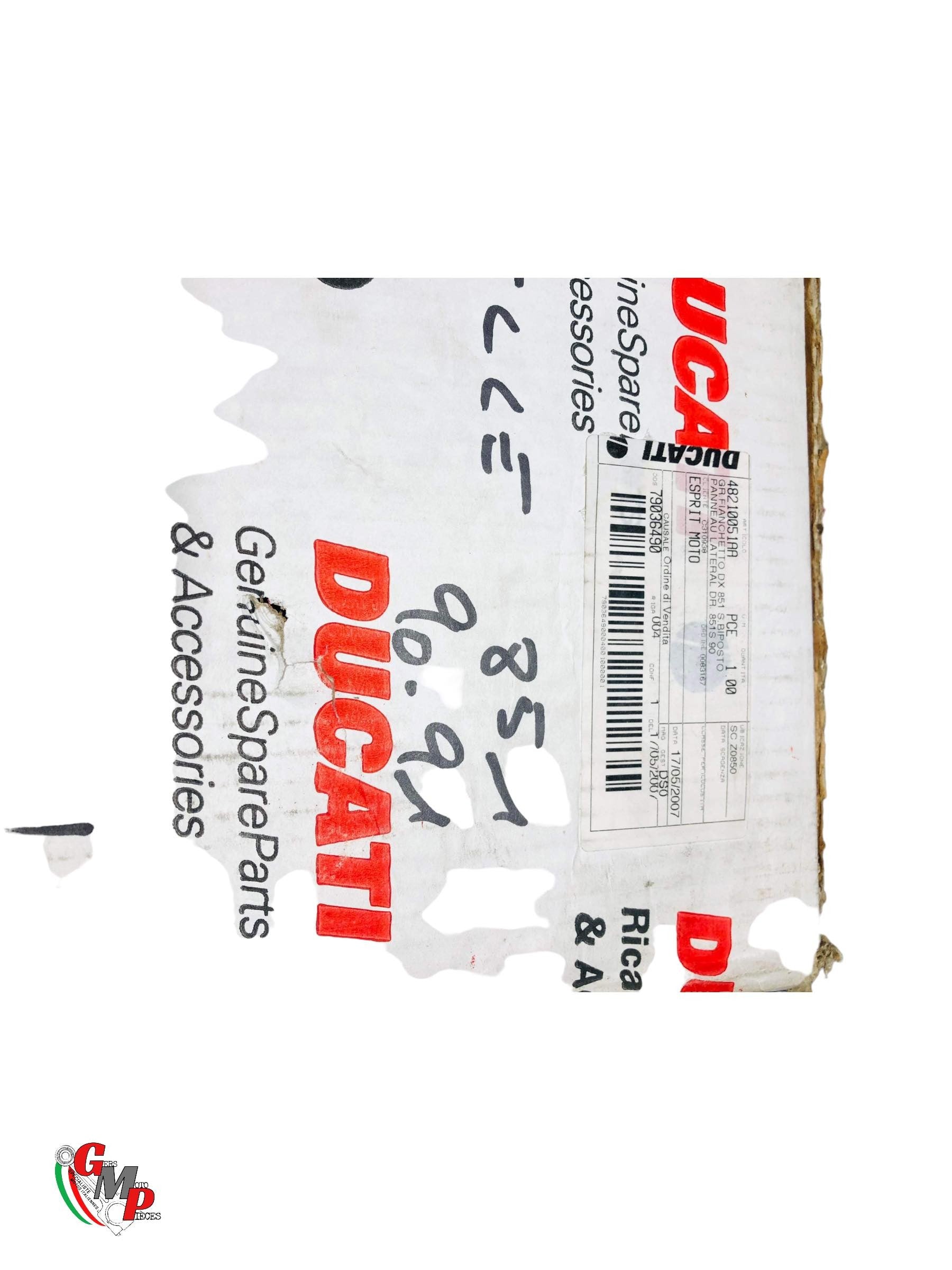 Nuevo carenado lateral derecho - Ducati