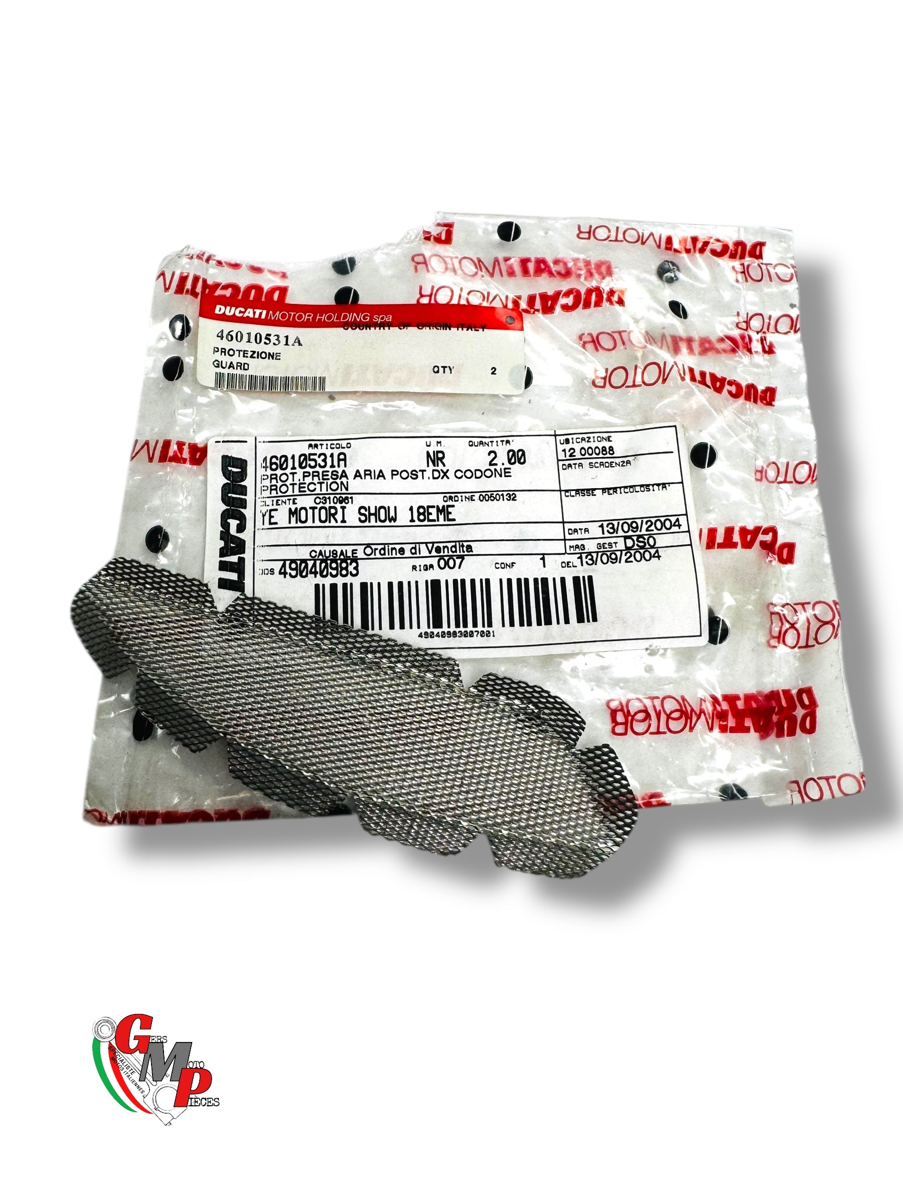 Grille Carénage Droit NEUF - Ducati