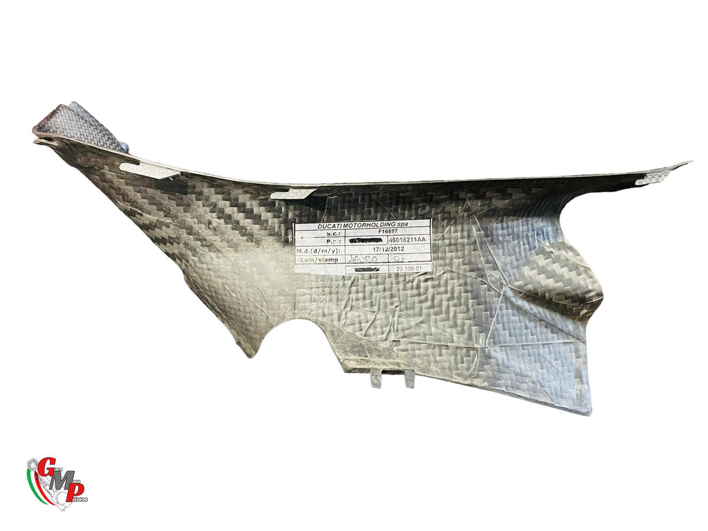 Cubierta de horquilla derecha de carbono Ducati Performance - Ducati