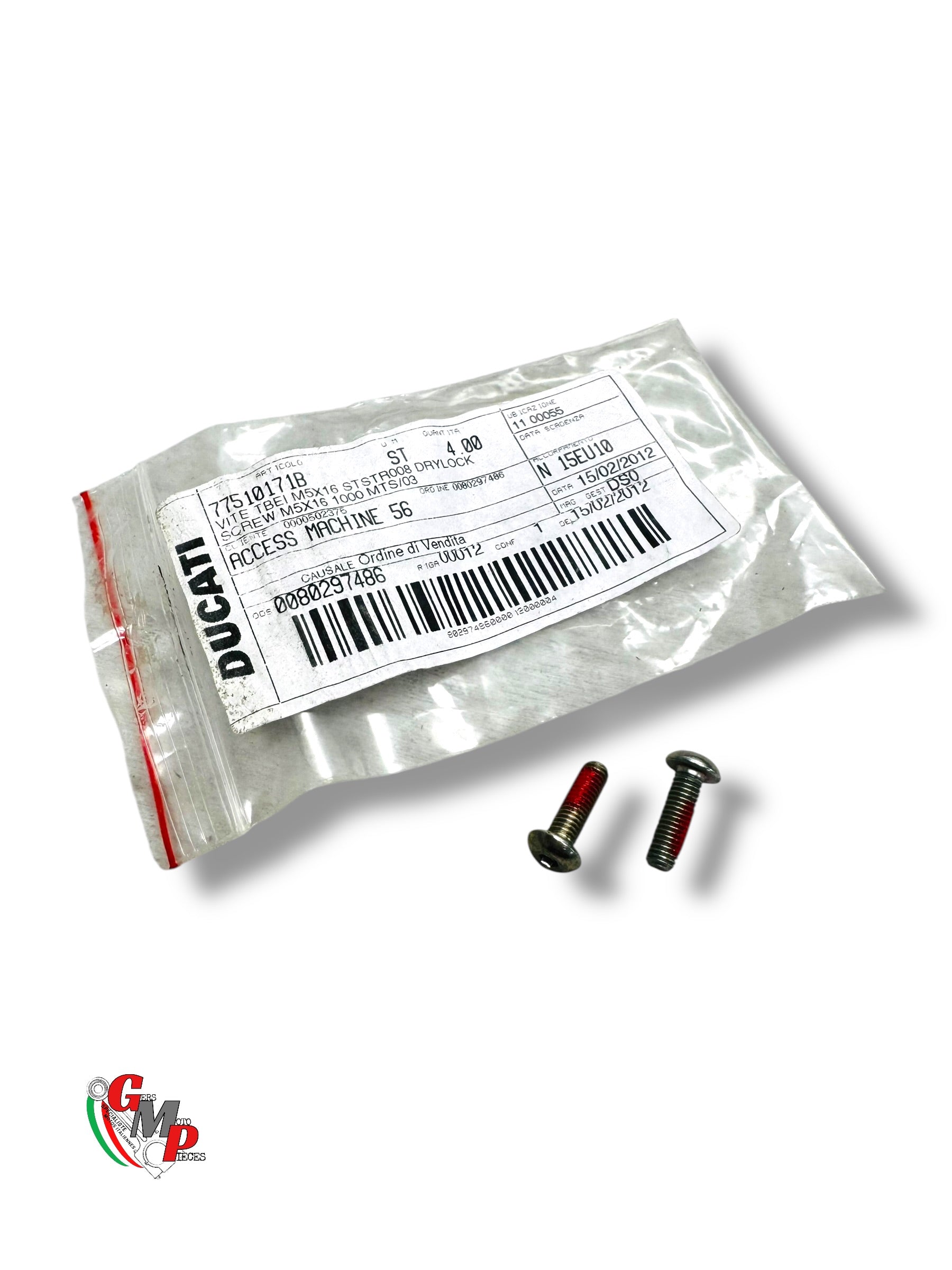 Tornillo M5X16 NUEVO - Ducati
