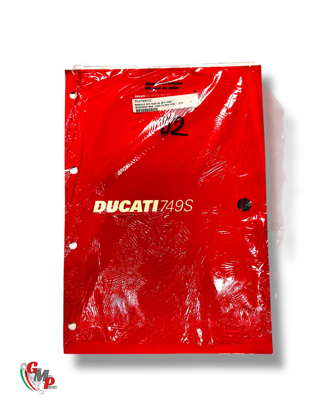 Manuel Atelier 749S 2003 Esp/por NEUF - Ducati