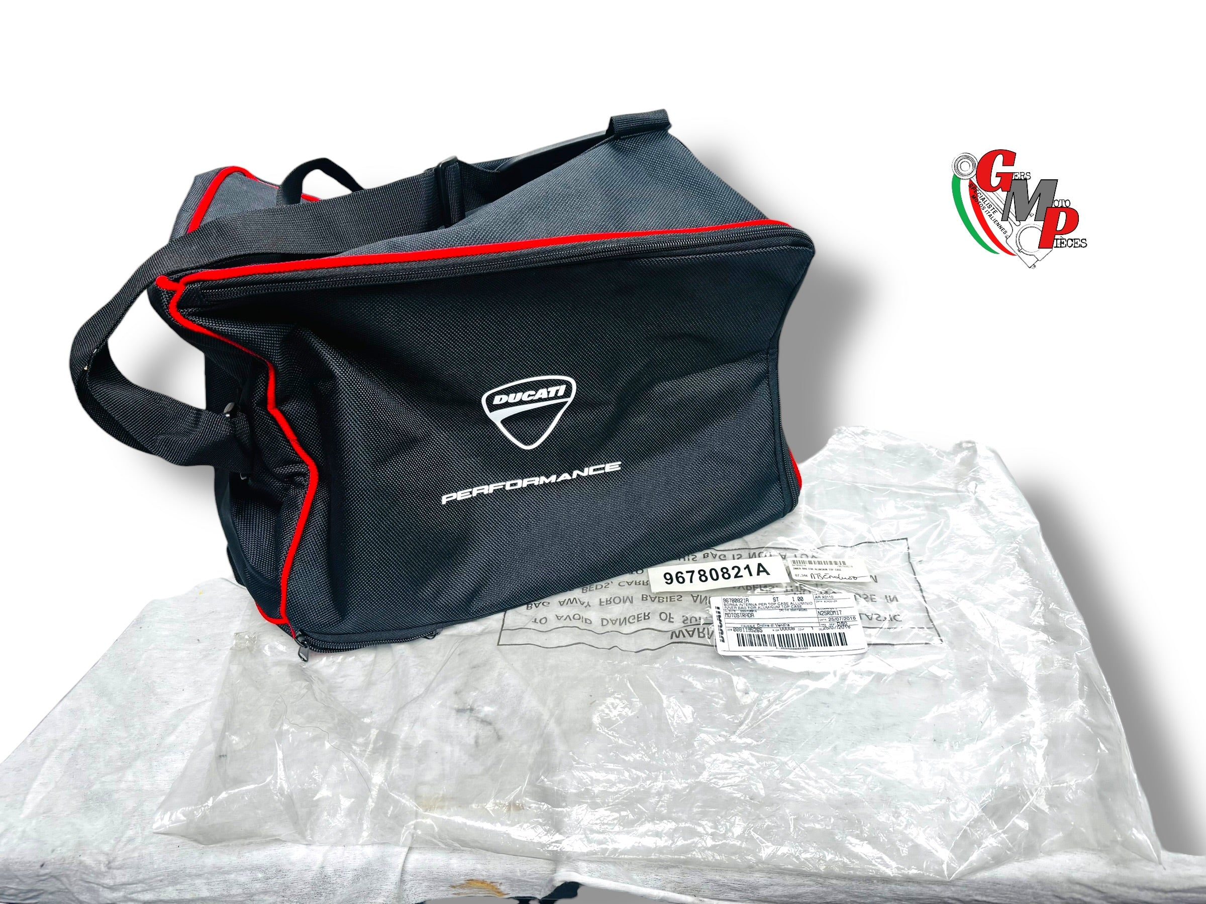 Bolsa interior para topcase de aluminio NUEVA - Ducati Performance