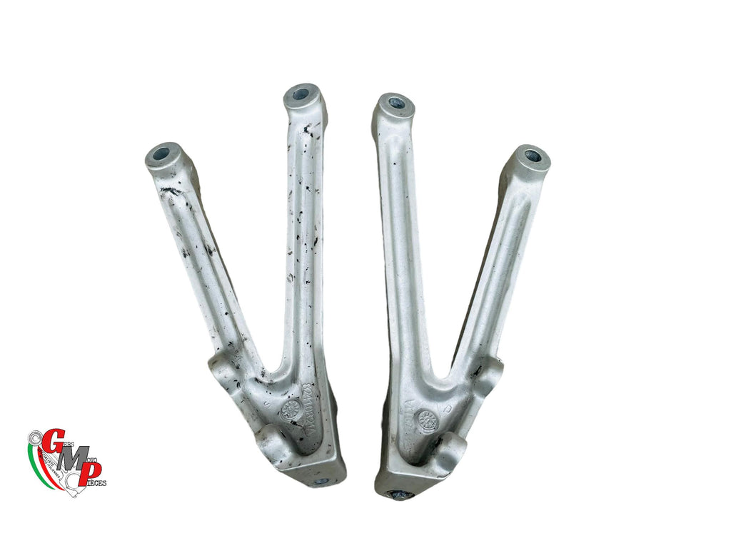 Par de placas de reposapiés para pasajero - Ducati