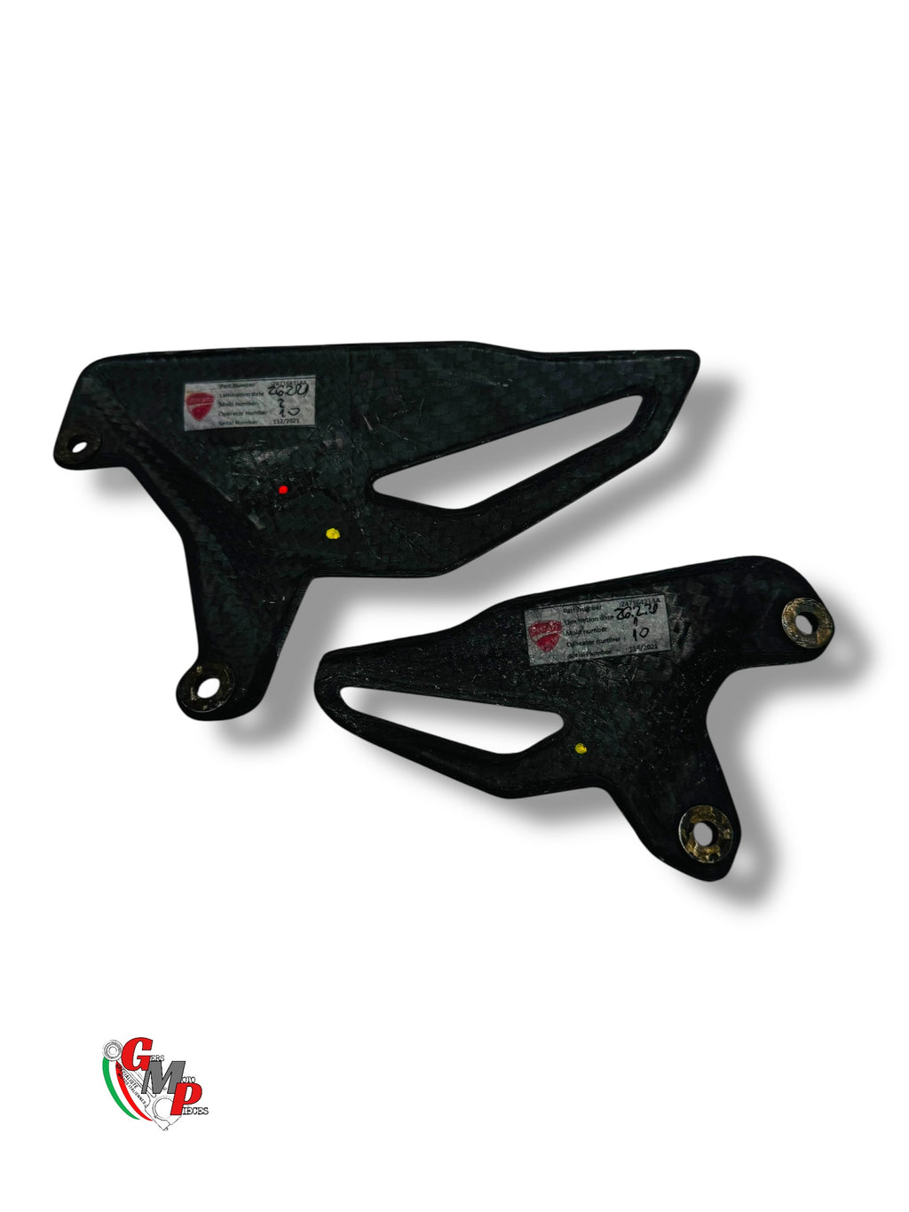 Par de protectores de talón de carbono - Ducati Performance