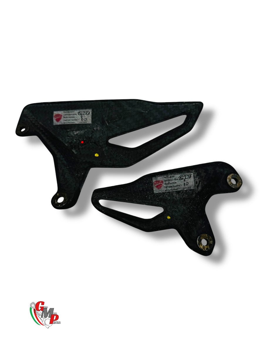 Par de protectores de talón de carbono - Ducati Performance