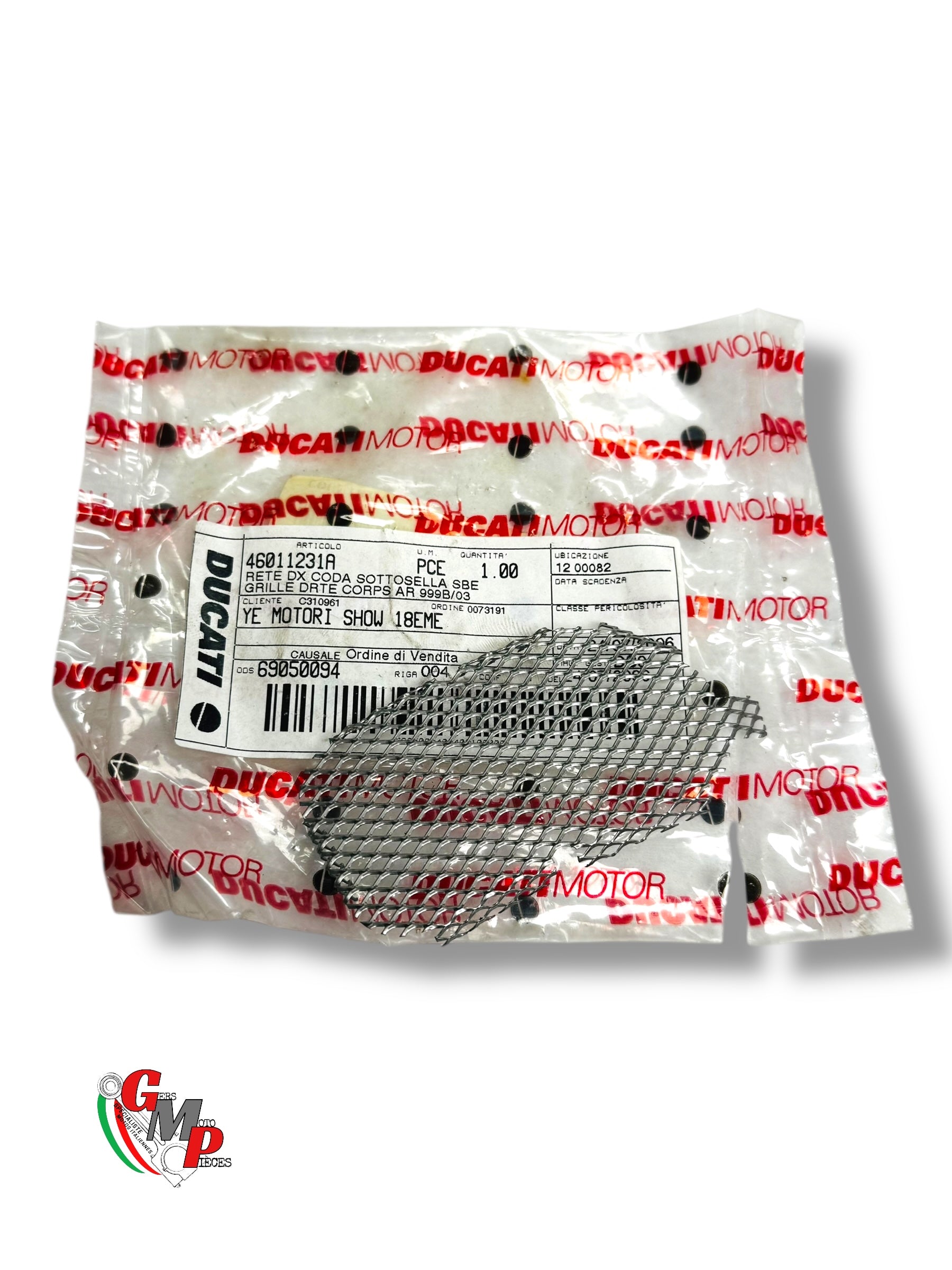 Grille Arriere Droite NEUVE - Ducati