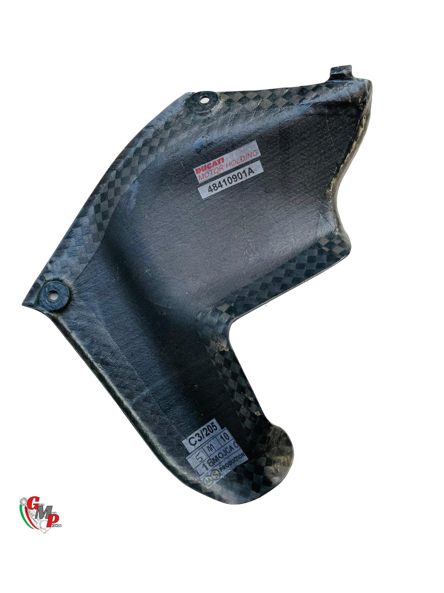 Deflector de aire inferior izquierdo de carbono - Ducati