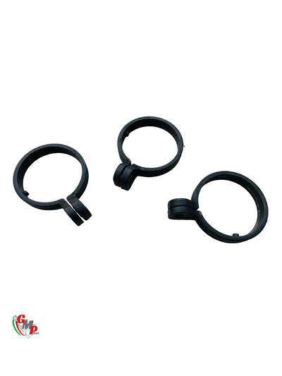 Abrazadera de guardabarros de horquilla negra - Ducati