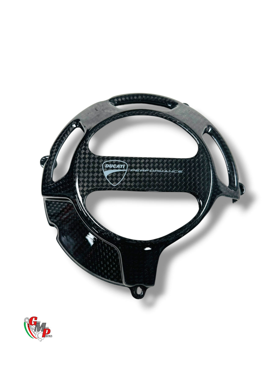 Tapa de Embrague de Carbono Barnizado - Ducati