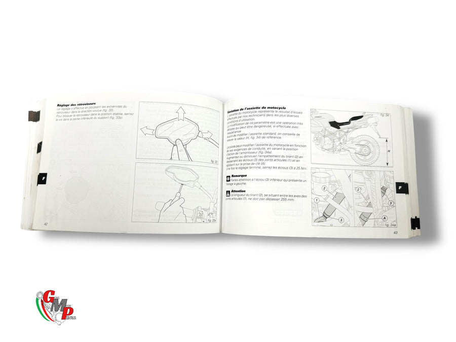 Manual de Uso y Mantenimiento Francés/Inglés - Ducati