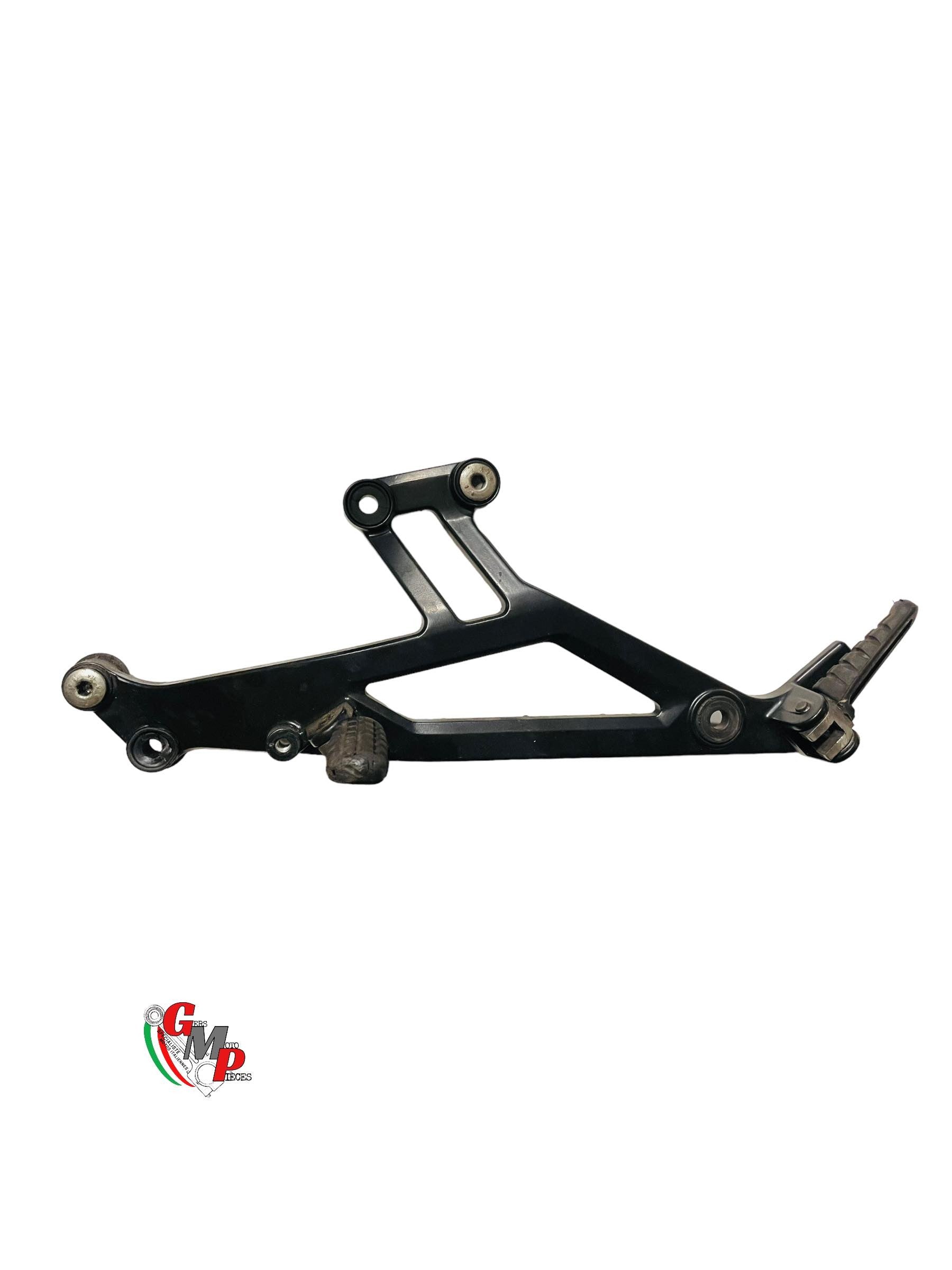 Placa izquierda negra completa - Ducati