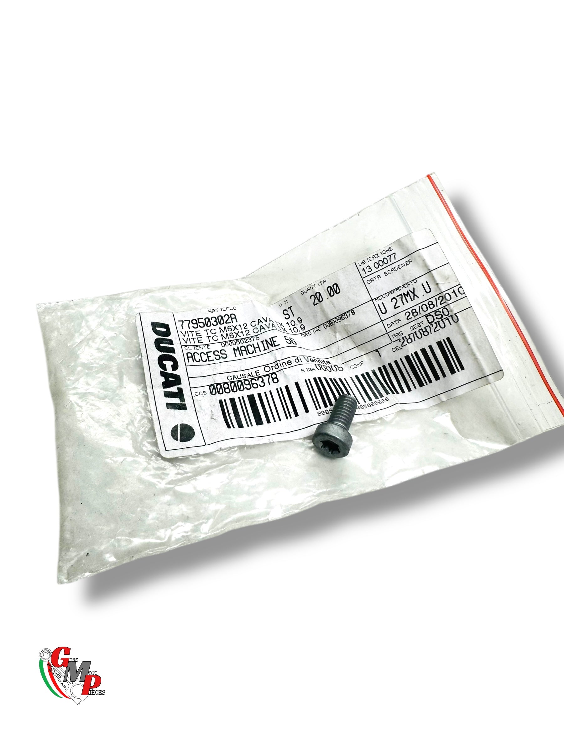 Vis Tc M6X12 NEUVE - Ducati