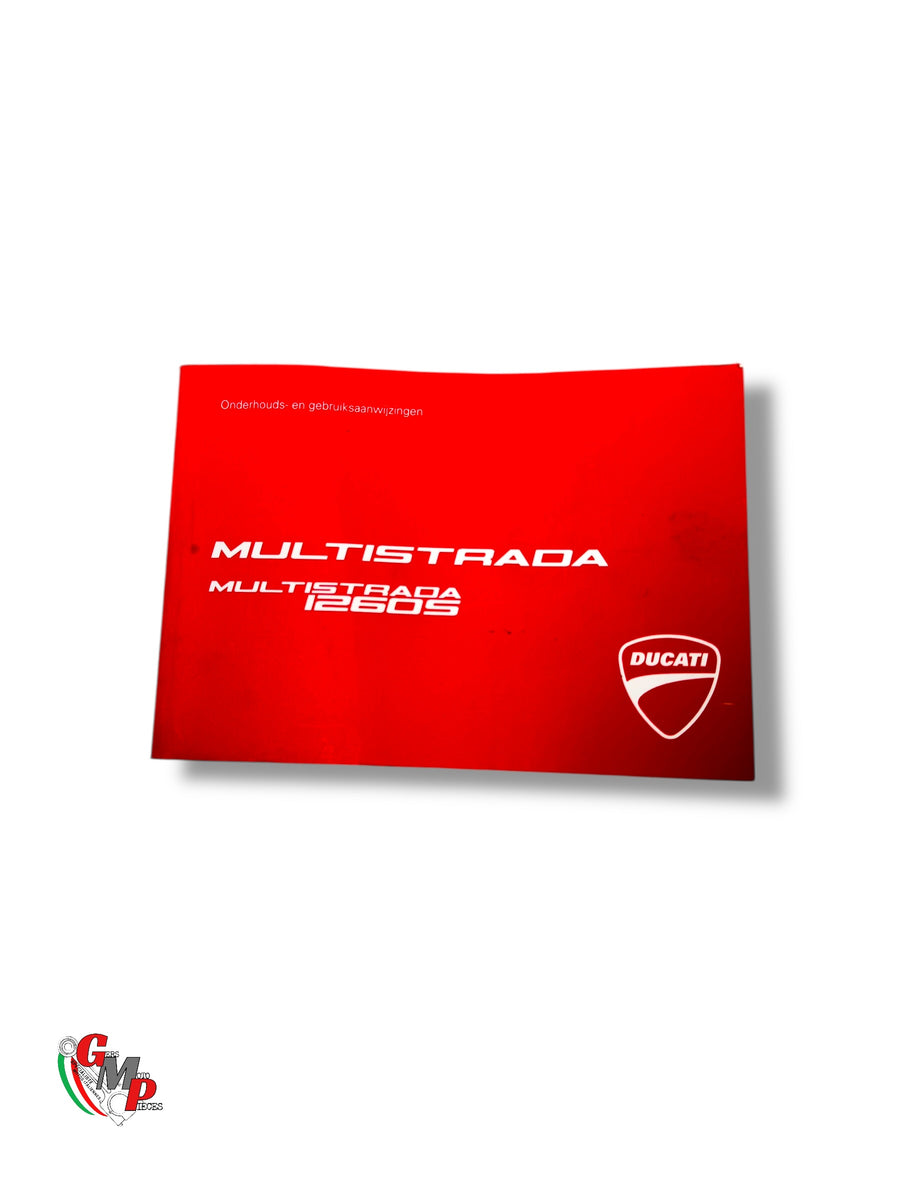 Manual de uso y mantenimiento en inglés - Ducati