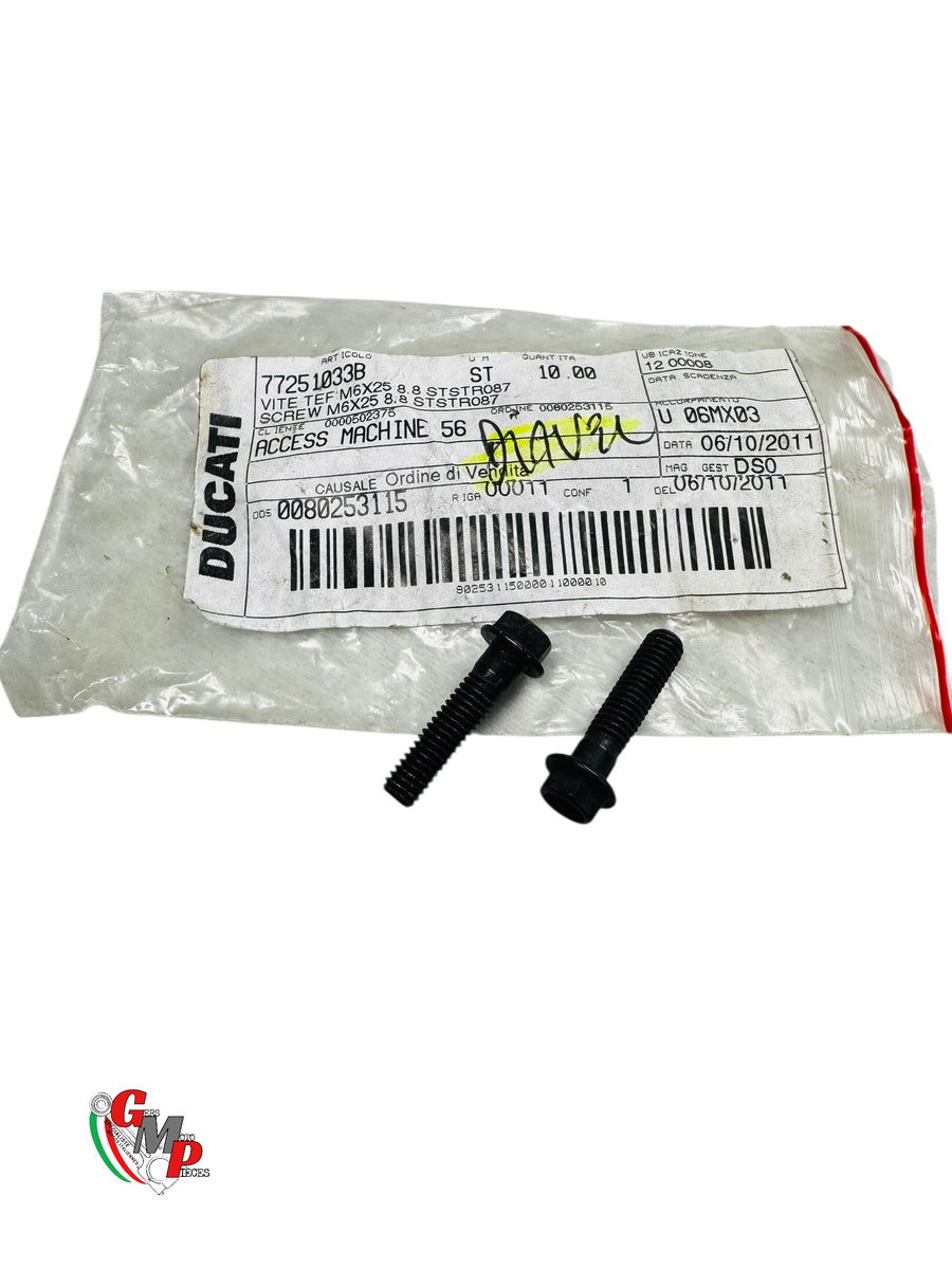 Tornillo Tef M6X25 8,8 NUEVO - Ducati