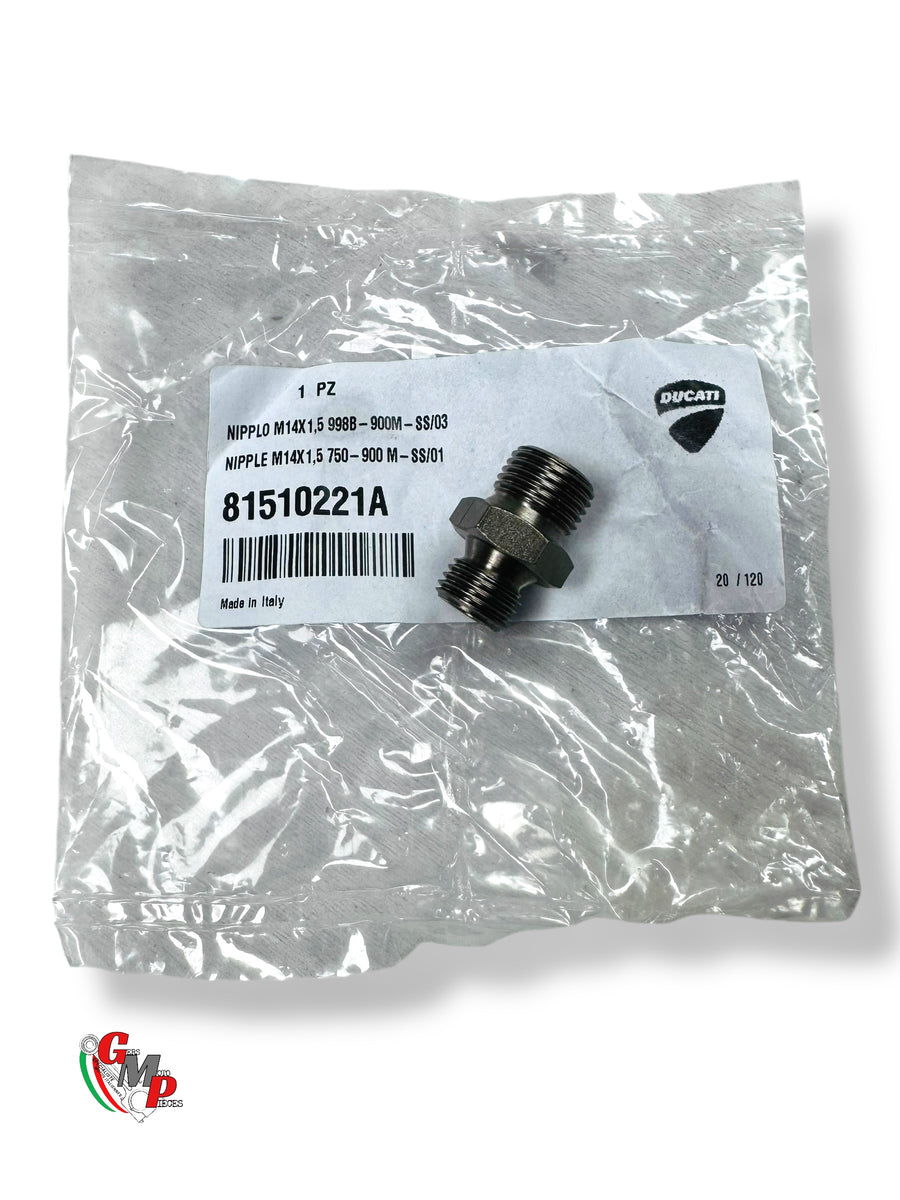 Conector Manguera Radiador M14X1.5 NUEVO - Ducati