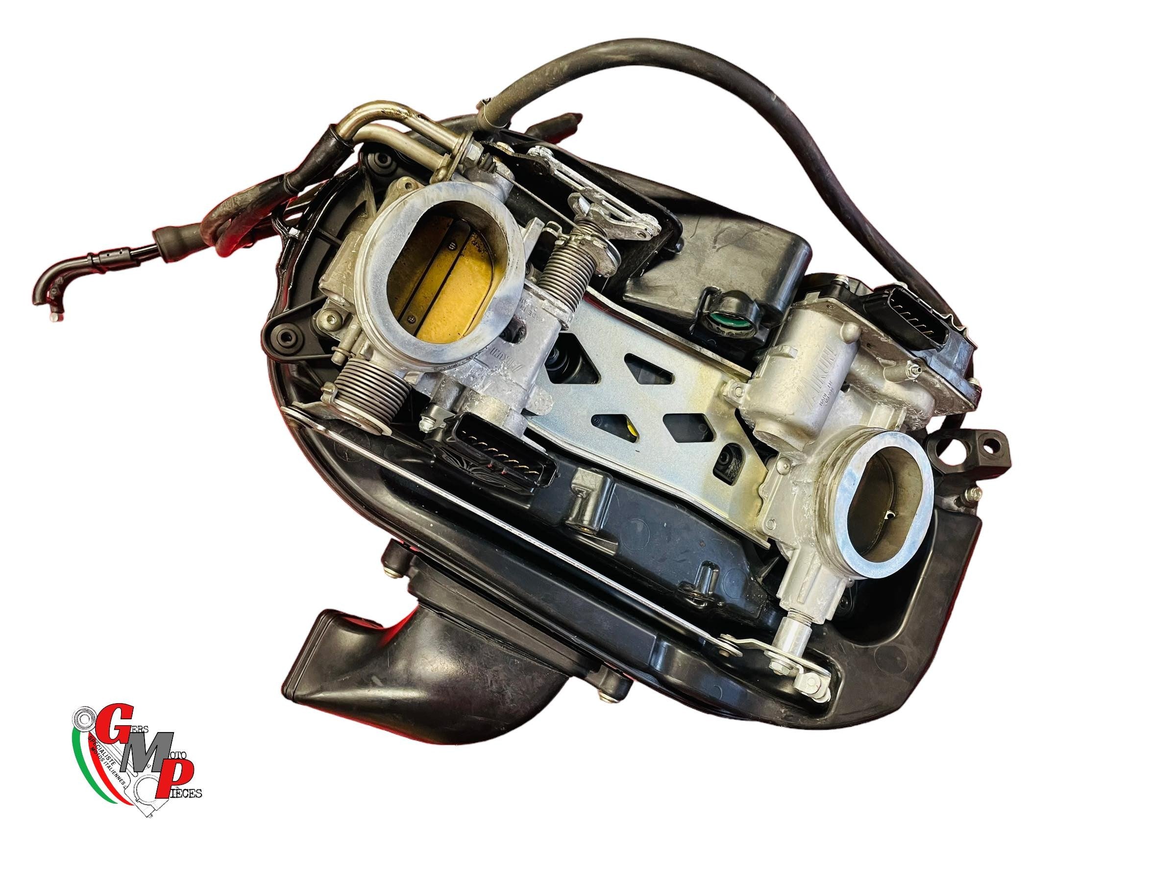 Caja de aire completa con raíl de inyección - Ducati