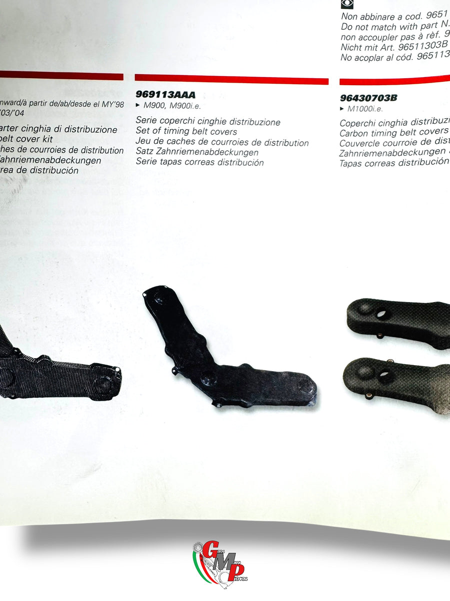 Tapa Correa Vertical Carbono NUEVA - Ducati
