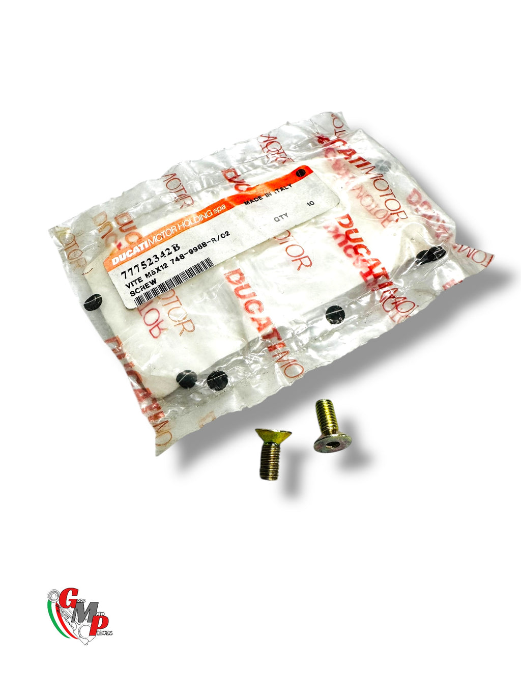 Tornillo M5X12 Fijación Soporte Bicromatado NUEVO - Ducati