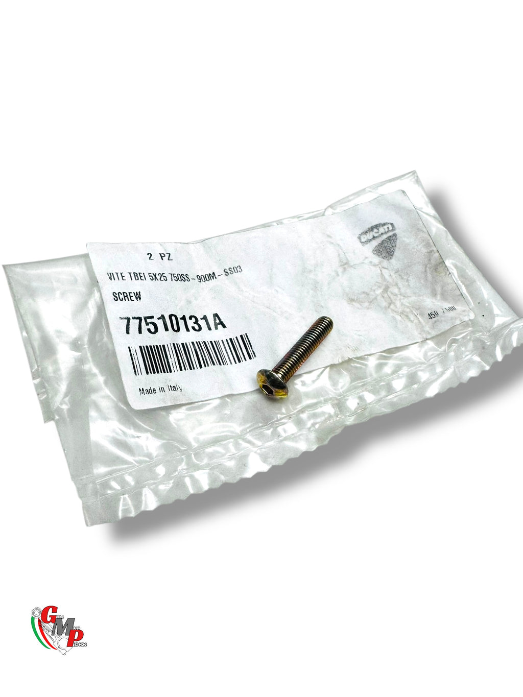 Tornillo TBHC 5X25 Bicromatado NUEVO - Ducati