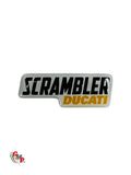 Ducati Scrambler Logotipos Adhesivo Relieve Gel 15X40 NUEVO - Ducati