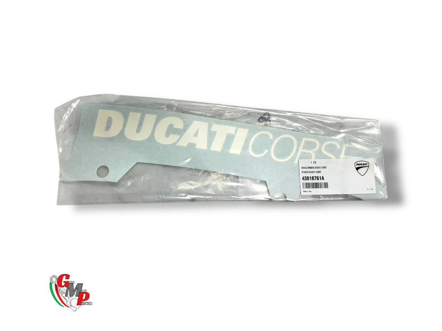 Adhesivo Ducati Corse NUEVO - Ducati