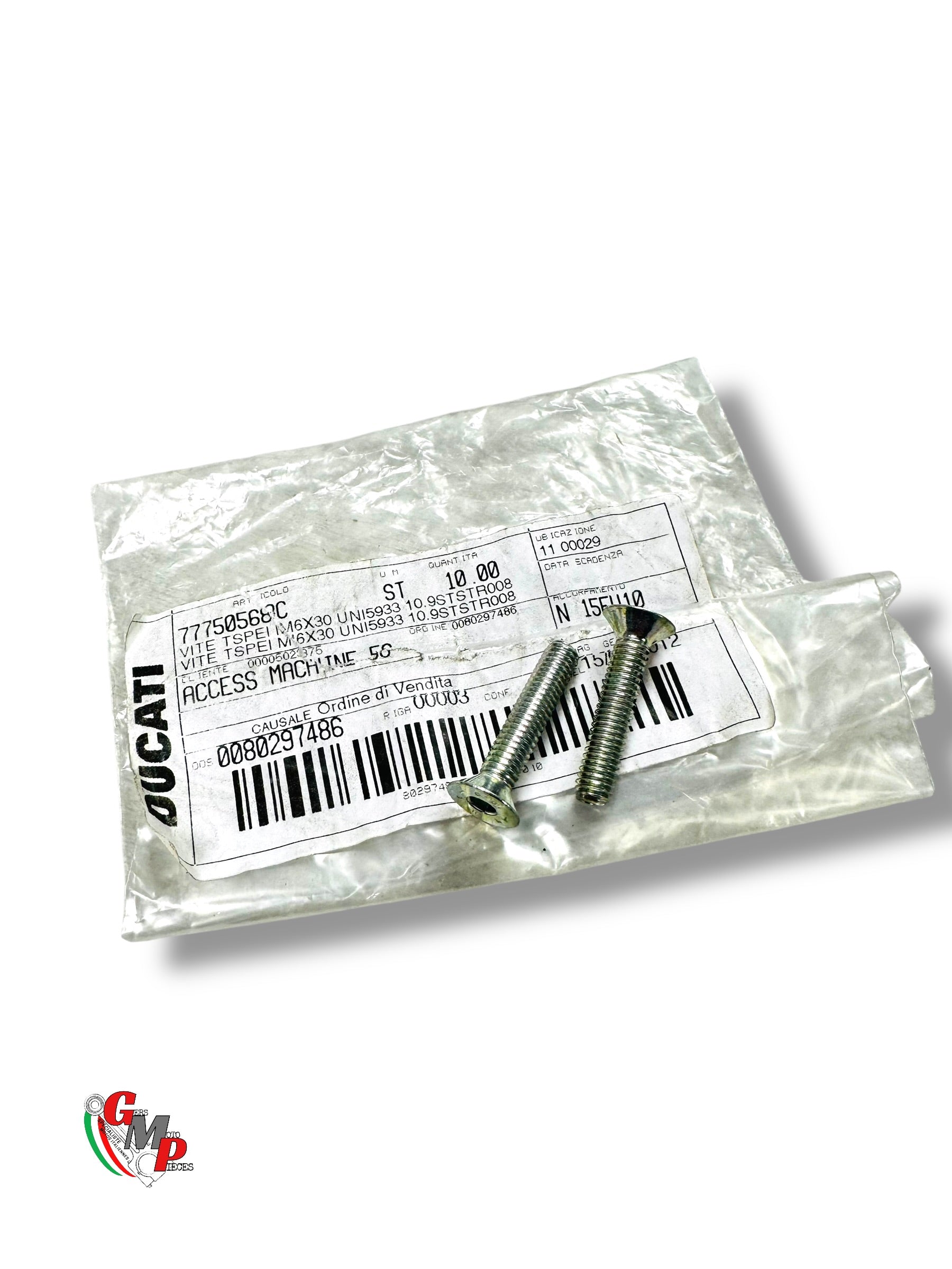Tornillo Tspei M6X30 NUEVO - Ducati